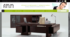 Desktop Screenshot of amm-mobilier.com