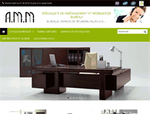 Tablet Screenshot of amm-mobilier.com